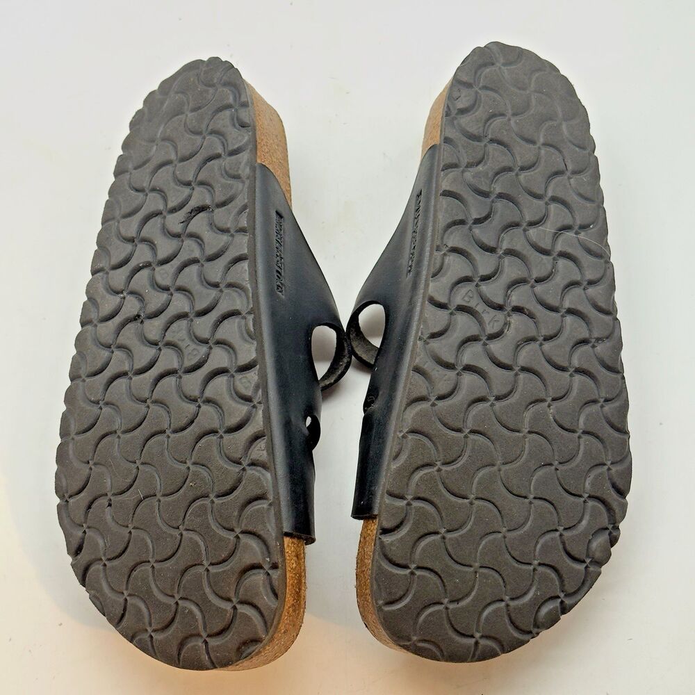 Birkenstock Florida Soft Footbed Sandal EU 40 W 9 - M 7 Black Triple Strap Slide - Picture 8 of 12